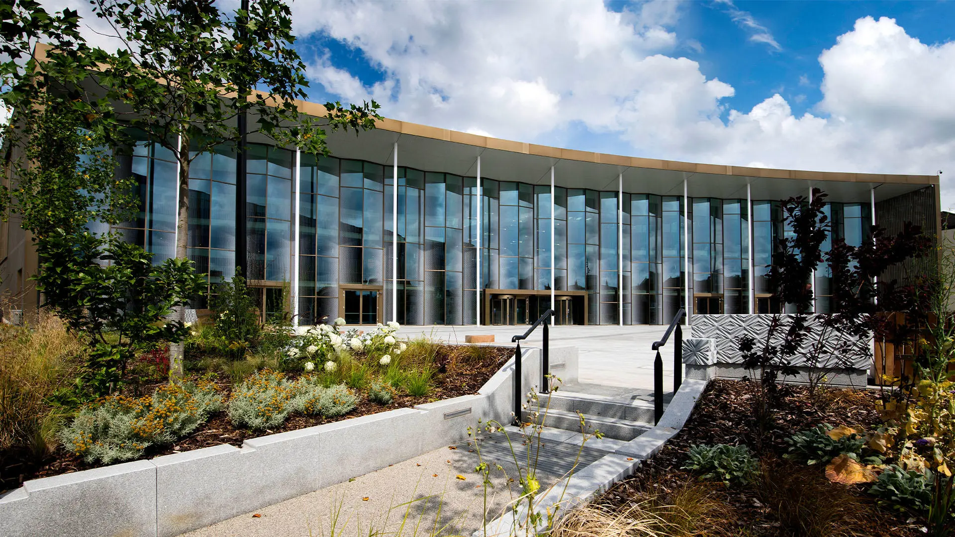 Front view of the Student Centre